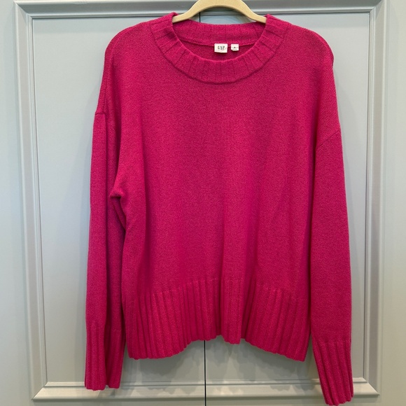 GAP Cashsoft pink crew neck sweater - Picture 2 of 5